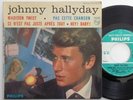 JOHNNY HALLYDAY Madison Twist + 3 EP Original 1962 AVEC DÉDICACE ET SIGNATURE