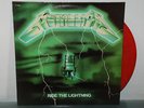 METALLICA RIDE THE LIGHTNING RE-LP GREEN CVR RED MARBLED COLOR VINYL RARE NM