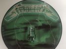 METALLICA RIDE THE LIGHTNING RARE GREEN PICTURE DISC.