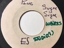 * BOB MARLEY & WAILERS w/PETER TOSH Sugar/Green Duck REGGAE JA Blank 45 HEAR