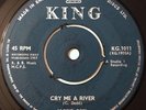* JACKIE OPEL Cry Me A River / Eternal Love JA R&B DEEP SOUL SKA UK King 45 HEAR