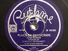 Django Reinhardt: Place De Brouckere/Seul Ce Soir 78 rpm Rare 1942 Rythme 5030