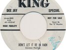 5 ROYALES Don't Let It Be In Vain (HEAR IT) R&B Vocal Group 45 DJ