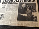 JETHRO TULL THICK AS A BRICK 1972 VINYL LP