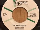 PRISCILLA PAGE northern soul 45 I'm Pretending / Throw The Poor Dog   Topper NM