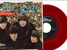 THE BEATLES  - NO REPLY - VERY RARE  JAPAN ODEON RED VINYL 45'PS