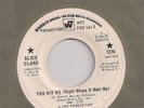 ALICE CLARK : You Hit Me (Warner Bros 7270) ORIG. Promo Northern Soul 45 HEAR