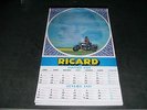 johnny hallyday  calendrier année 1971 ricard