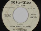 Northern Soul 45 - Fantastic Four - Live Up To What She Thinks - Ric-Tic - mp3