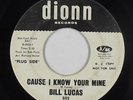 Northern Soul 45 - Bill Lucas - Cause I Know Your Mine - Dionn - mp3
