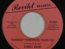 Northern Soul 45 - Darrell Banks - Somebody Somewhere Needs You - Revilot - mp3