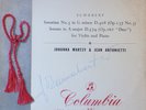 Schubert Sonatina No.3 , sonata in A-MARTZY / ANTONIETTI Ed.1 NM 33CX 1399