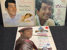 3 vinyls Dean MartinFrench Style DINO Italian love songs and sleep warm Sinatra