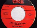 the HEARTBEATS doowop GEE 45 After new year's eve / 500 miles to go mg1016