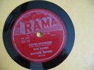 BOB DAVIES AND THE RHYTHM JESTERS NEVER ANYMORE ROCKABILLY 78 ON RAMA 224  VG++