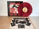 METALLICA - KILL 'EM ALL - BRAND NEW RED COLORED VINYL LP RECORD WITH INSERT