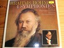 BRAHMS 4 Symphonies BOHM 4-LP-Box DG + Press Kit