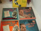5 VINTAGE 45 RECORD ALBUMS, GLENN MILLER STORY 1&2,GLEN MILLER CONCERT 1&2