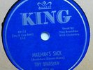 TINY BRADSHAW 78 Mailman's sack / Newspaper boy blues KING R&B c1368