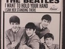BEATLES: I Want To Hold Your Hand / Mono 45 (1984 reissue, PS, dj) Rock & Pop