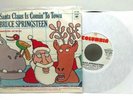 BRUCE SPRINGSTEEN Santa Claus Is Comin' To Town WLP PROMO 45 Columbia 1981 NM