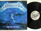 METALLICA RIDE THE LIGHTNING NEXUS K25P-501 Japan Vinyl LP