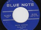 DEXTER GORDON Modal Mood RARE M- mod jazz 45 Blue Note RVG Rudy Van Gelder HEAR