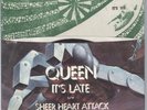 Queen   It's Late/Sheer Heart Attack 45 New in Package