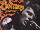 LP Johnny Hallyday  Olympia 67  Pochette Dédicacée   EXC