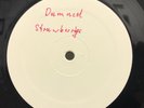 The Damned - Strawberries GERMAN WHITE LABEL TEST PRESSING - LP Record Punk
