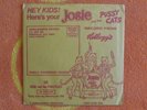 JOSIE & THE PUSSYCATS Hey Kids  Here's Your 45rpm PICTURE SLEEVE ENVELOPE ONLY