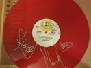 Korn ?– Christmas Song SIGNED by Band Red Translucent Vinyl Promo Album