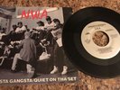 N.W.A Gangsta Gangsta / Quiet On Tha Set NWA Dr Dre Ice Cube Eazy E UNPLAYED M-