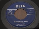 Ray Taylor 45 CLIX Detroit rockabilly Clocking my Card - Kentucky Girl rare 7