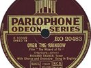 Richard Tauber - Over the Rainbow - „The Wizard of Oz“ - 1940