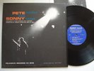PETE SEEGER SONNY TERRY At Carnegie Hall FOLKWAYS FA 2412 Folk Blues LP w/book