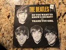 The Beatles Do You Want to Know a Secret/Thank You Girl #587 Vee Jay Pic Sleeve