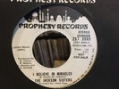 Northern Soul Funk 45 JACKSON SISTERS - I BELIEVE IN MIRACLES Promo VG+ Prophesy