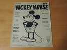 WALT DISNEY MICKEY MOUSE 30s BRITISH MUSIC SHEET PARTITION ORIGINAL