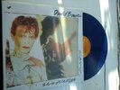 david bowie, scary monsters blue vinyl coloured album lp