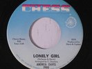 ANDREA DAVIS: Lonely Girl / You Gave Me Soul 45 (Minnie Riperton) Soul