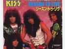 Kiss - Reason To Live c/w Thief In The Night 7