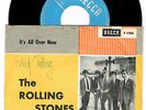 THE ROLLING STONES - 7'' - It's all over now, Sweden -64, PS