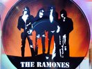 The Ramones Painted vinyl records. Hand-cut stencil work Made in Australia