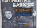 Catherine Sauvage 25 cm 1956 Philips 76078 Ouvert la nuit Pierre Brasseur