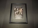 Fields of the nephilim-2012 UK Tour-Original advert framed