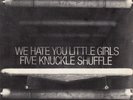 THROBBING GRISTLE We Hate You Little Girls/Five Knuckle Shuffle 7