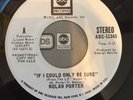 Nolan Porter If I Could Only Be Sure ABC Demo Northern Soul Oldie Promo