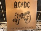 AC/DC - For Those About To Rock We Salute You 1981 LP ATLANTIC RECORD LP VINYL