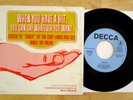 THE CUFF LINKS PROMO 45 + PIC SLEEVE (DAMAGED) TRACY/WHERE DO YOU GO